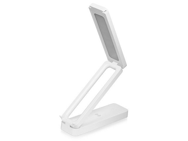 Купить Складывающаяся LED лампа с беспроводной зарядкой «Lightfold», белый Складывающаяся LED лампа с беспроводной зарядкой «Lightfold», белый