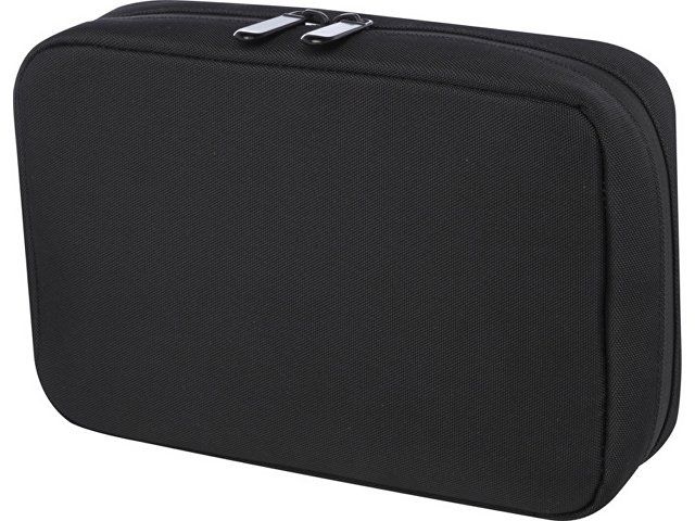 Купить Сумка-органайзер Rise из материалов, переработанных согласно стандарту GRS - сплошной черный Сумка-органайзер Rise из материалов, переработанных согласно стандарту GRS - сплошной черный