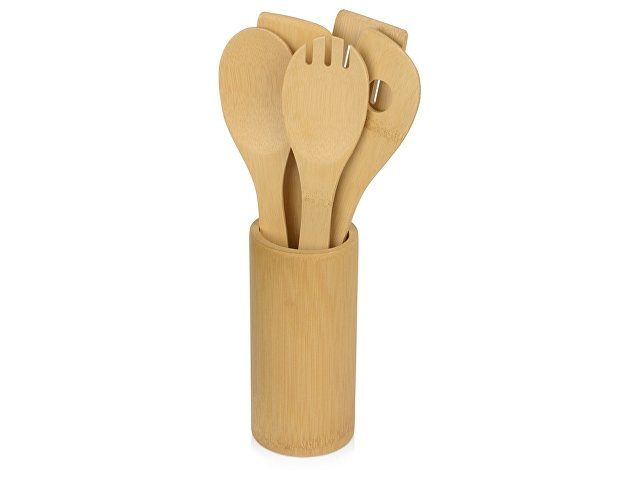 Купить Набор кухонных принадлежностей из бамбука 6в1 «Bestie» Набор кухонных принадлежностей из бамбука 6в1 «Bestie»