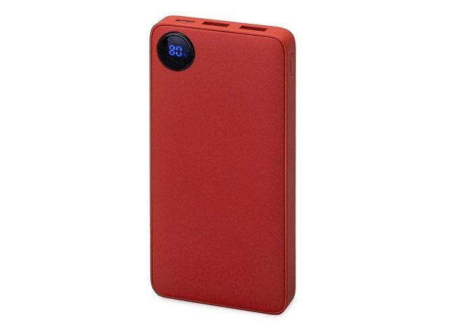 Купить Внешний аккумулятор с дисплеем «Mild», 10 000 mAh, красный Внешний аккумулятор с дисплеем «Mild», 10 000 mAh, красный
