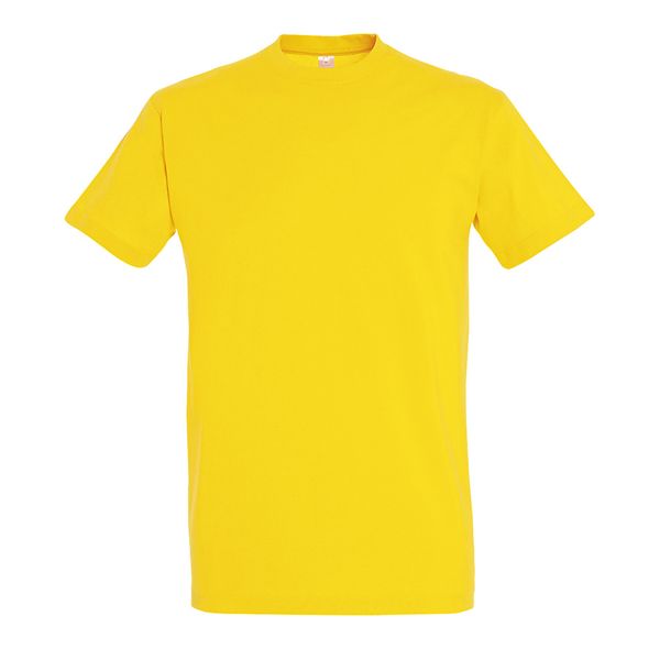 Футболка мужская IMPERIAL, желтый, XS, 100% хлопок, 190 г/м2