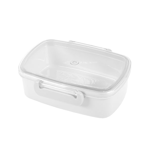 Купить Ланч-бокс FRESH, пластик, 750мл, 18х13х6,1 см, белый Ланч-бокс FRESH, пластик, 750мл, 18х13х6,1 см, белый