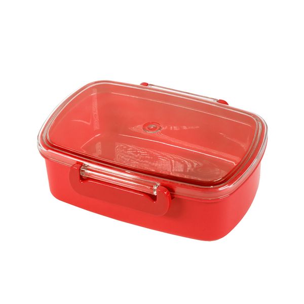 Купить Ланч-бокс FRESH, пластик, 750мл, 18х13х6,1 см, красный Ланч-бокс FRESH, пластик, 750мл, 18х13х6,1 см, красный