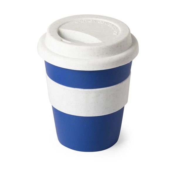 Купить Стакан FLIKER с крышкой, синий, 350мл,11,4х9,5см,полипропилен с бамбуковым волокном,силикон Стакан FLIKER с крышкой, синий, 350мл,11,4х9,5см,полипропилен с бамбуковым волокном,силикон