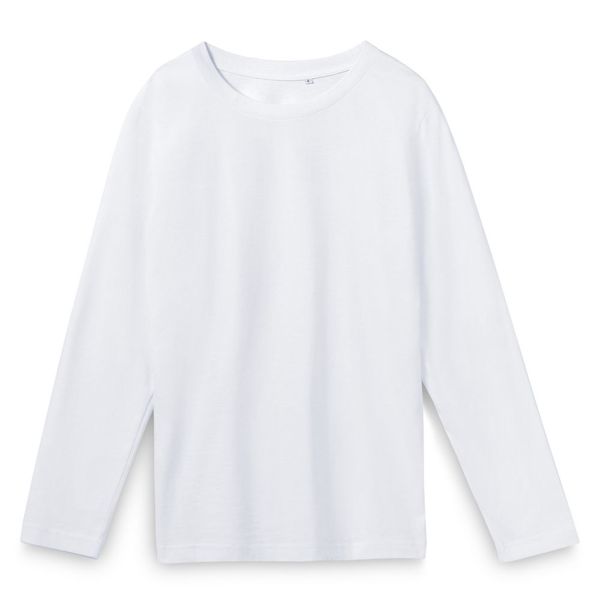 Купить Футболка с длинным рукавом Lehta, белая Футболка с длинным рукавом Lehta, белая