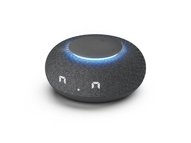 Купить Умная колонка VK Капсула Мини с голосовым помощником Марусей, темный серый Умная колонка VK Капсула Мини с голосовым помощником Марусей, темный серый