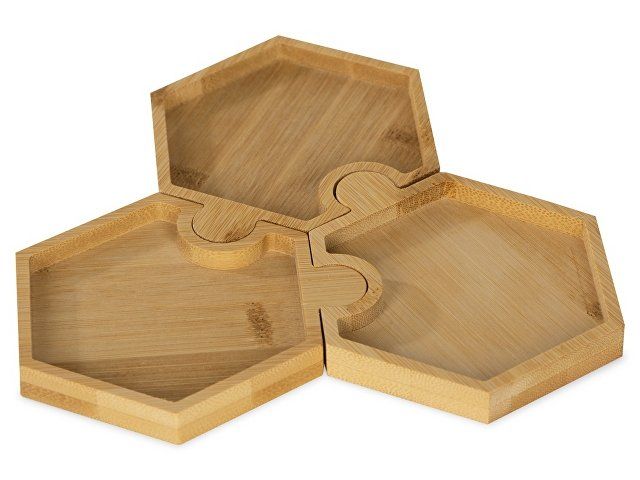 Купить Набор костеров-менажниц в форме пазла "Sota" Набор костеров-менажниц в форме пазла "Sota"