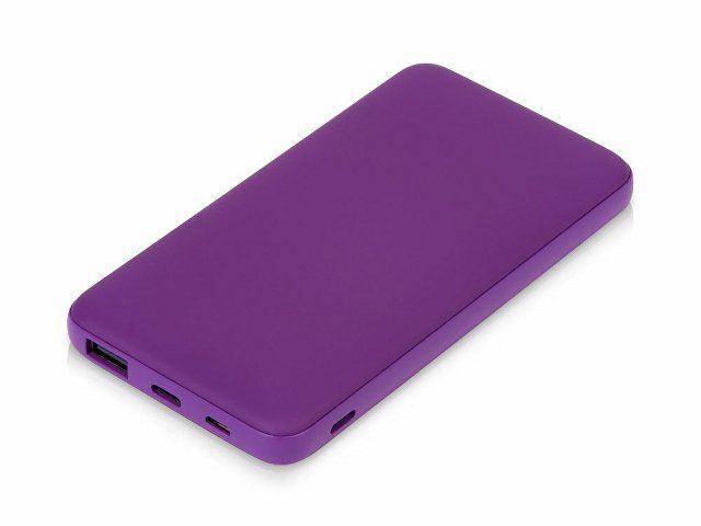 Купить Внешний аккумулятор "Powerbank C2", 10000 mAh, фиолетовый Внешний аккумулятор "Powerbank C2", 10000 mAh, фиолетовый