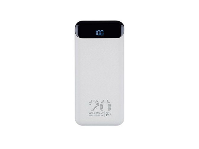 Купить RIVACASE VA2580 (20 000mAh), QC/PD 20W внешний аккумулятор с дисплеем, белый /24 RIVACASE VA2580 (20 000mAh), QC/PD 20W внешний аккумулятор с дисплеем, белый /24