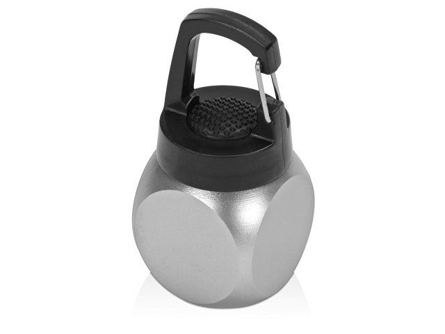 Купить Фонарик "Карго" с карабином, серебристый Фонарик "Карго" с карабином, серебристый