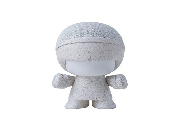 Купить Портативная колонка «mini Xboy Eco», пшенично-белый Портативная колонка «mini Xboy Eco», пшенично-белый