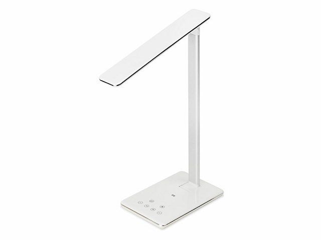 Купить Настольная лампа с функцией беспроводной зарядки "Starline", белый (P) Настольная лампа с функцией беспроводной зарядки "Starline", белый (P)