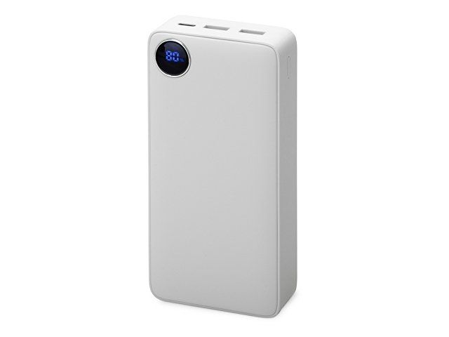 Купить Внешний аккумулятор «Mild Pro» c быстрой зарядкой QC/PD, 20 000 mAh, белый Внешний аккумулятор «Mild Pro» c быстрой зарядкой QC/PD, 20 000 mAh, белый