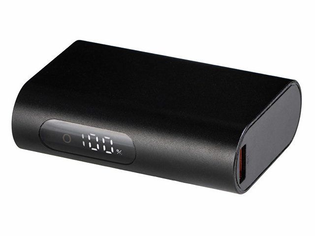 Купить Внешний аккумулятор с QC/PD "Qwik", 10000 mah, черный (Р) Внешний аккумулятор с QC/PD "Qwik", 10000 mah, черный (Р)