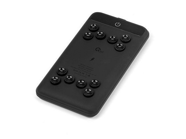 Купить Портативное беспроводное зарядное устройство «Airbank», 10000 mAh, черный (Р) Портативное беспроводное зарядное устройство «Airbank», 10000 mAh, черный (Р)