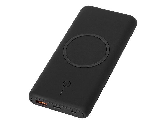 Купить Внешний беспроводной аккумулятор c QC/PD "Reload", 10000 mAh, черный Внешний беспроводной аккумулятор c QC/PD "Reload", 10000 mAh, черный