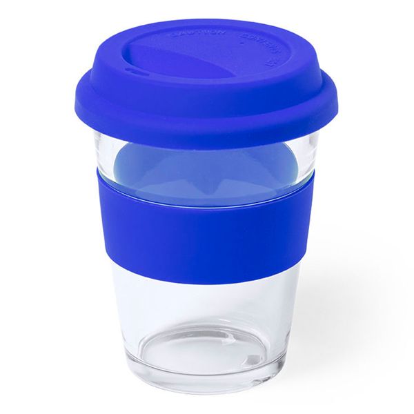 Купить Стакан DURNOX с силиконовой крышкой, прозрачный с синим, 350мл, 12,4х9,5см, стекло, силикон Стакан DURNOX с силиконовой крышкой, прозрачный с синим, 350мл, 12,4х9,5см, стекло, силикон