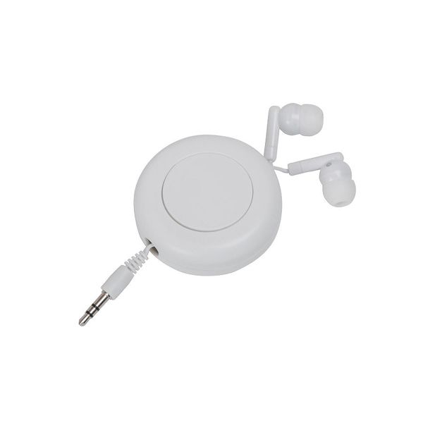 Купить Наушники с убирающимся кабелем, D=5,5см, Н=2см, пластик Наушники с убирающимся кабелем, D=5,5см, Н=2см, пластик