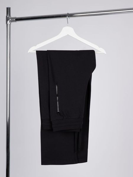 Купить Джоггеры унисекс Kosmos, черные Джоггеры унисекс Kosmos, черные