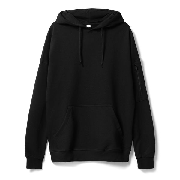 Купить Худи унисекс Hand Some, черное Худи унисекс Hand Some, черное