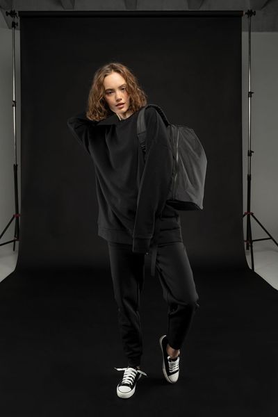 Купить Свитшот унисекс S2, черный Свитшот унисекс S2, черный