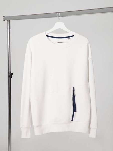 Купить Свитшот унисекс Kosmos 2.0, кремовый Свитшот унисекс Kosmos 2.0, кремовый