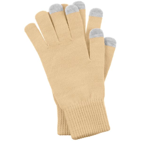 Купить Перчатки сенсорные Urban Flow, бежевые Перчатки сенсорные Urban Flow, бежевые