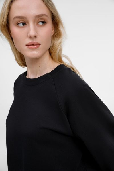 Купить Свитшот унисекс Avenu, черный Свитшот унисекс Avenu, черный