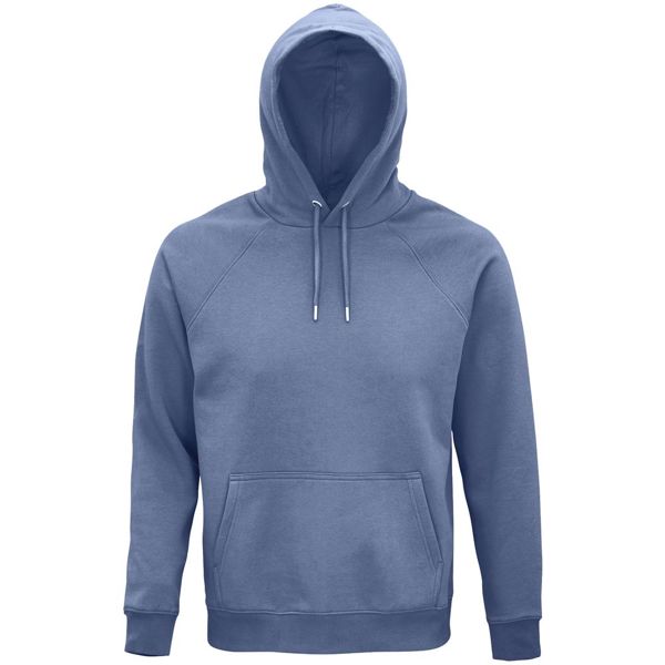 Купить Толстовка унисекс Stellar, синяя Толстовка унисекс Stellar, синяя