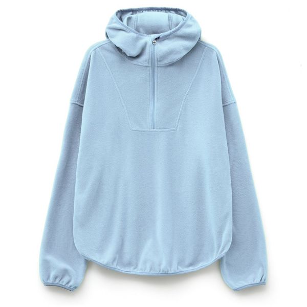 Купить Анорак флисовый унисекс Fliska, голубой Анорак флисовый унисекс Fliska, голубой