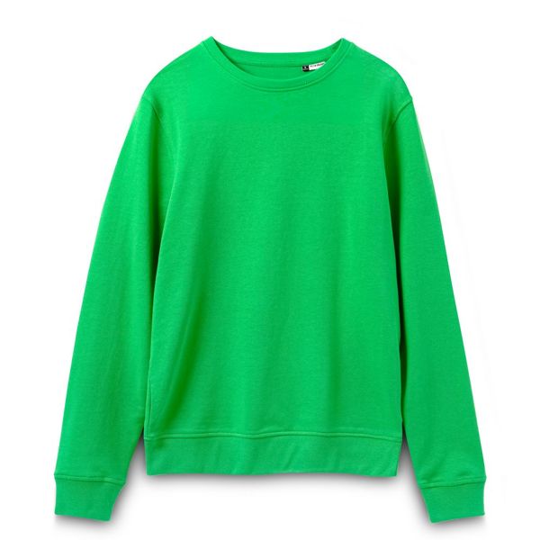 Купить Свитшот унисекс BNC Inspire (Organic), зеленый Свитшот унисекс BNC Inspire (Organic), зеленый