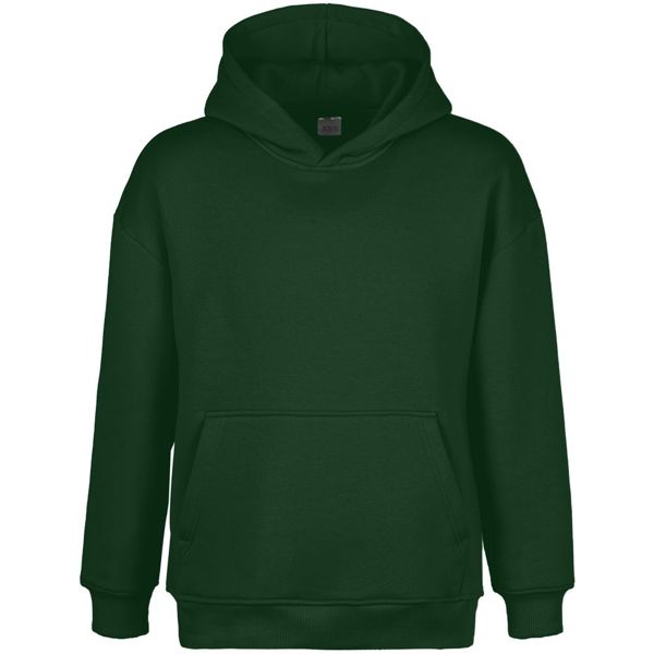 Купить Худи Kulonga Oversize, темно-зеленое Худи Kulonga Oversize, темно-зеленое