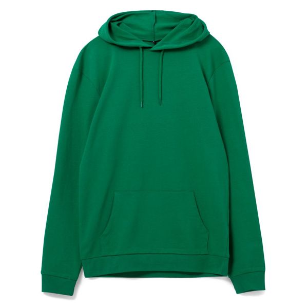 Купить Толстовка с капюшоном унисекс Hoodie, зеленая Толстовка с капюшоном унисекс Hoodie, зеленая
