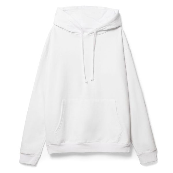 Купить Худи унисекс Tuloksa 280, белое Худи унисекс Tuloksa 280, белое