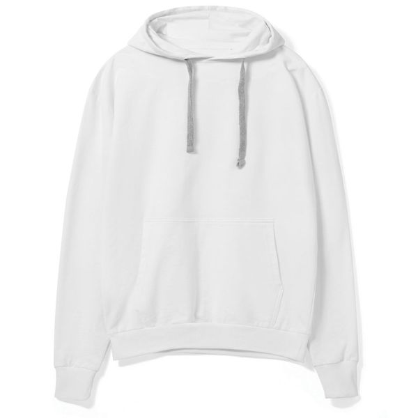 Купить Толстовка с капюшоном Unit Kirenga, белая Толстовка с капюшоном Unit Kirenga, белая