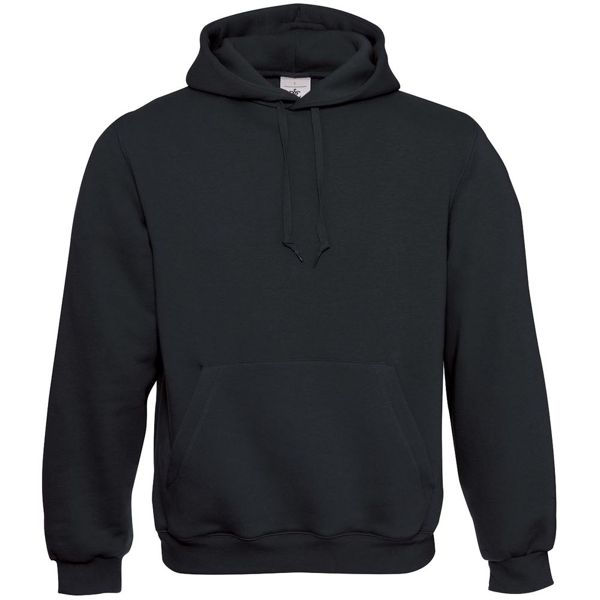 Купить Толстовка Hooded, черная Толстовка Hooded, черная