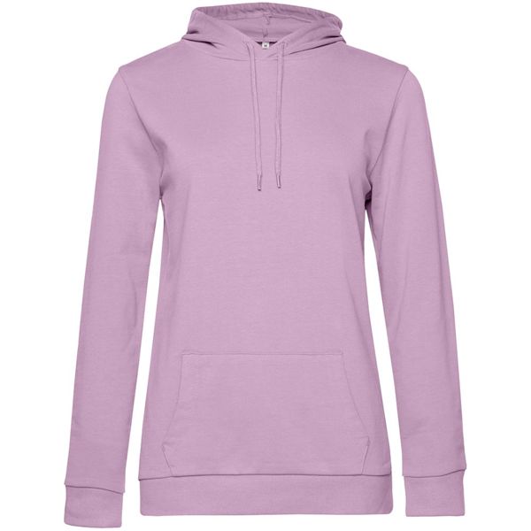 Купить Толстовка с капюшоном женская Hoodie, сиреневая Толстовка с капюшоном женская Hoodie, сиреневая
