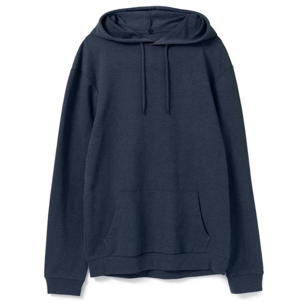 Купить Толстовка с капюшоном унисекс Hoodie, синий меланж Толстовка с капюшоном унисекс Hoodie, синий меланж