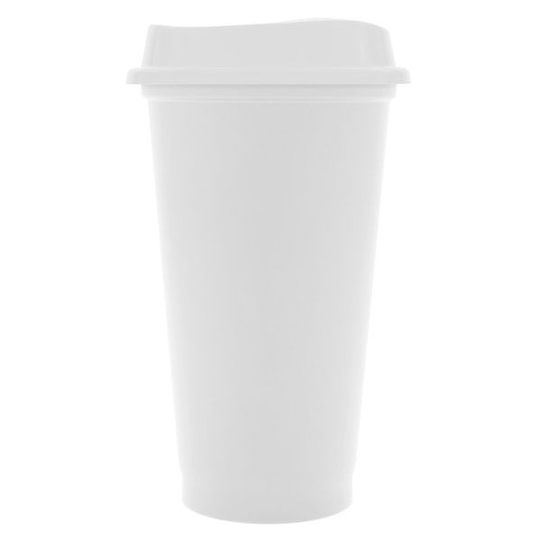 Купить Стакан с крышкой Color Cap White, белый Стакан с крышкой Color Cap White, белый