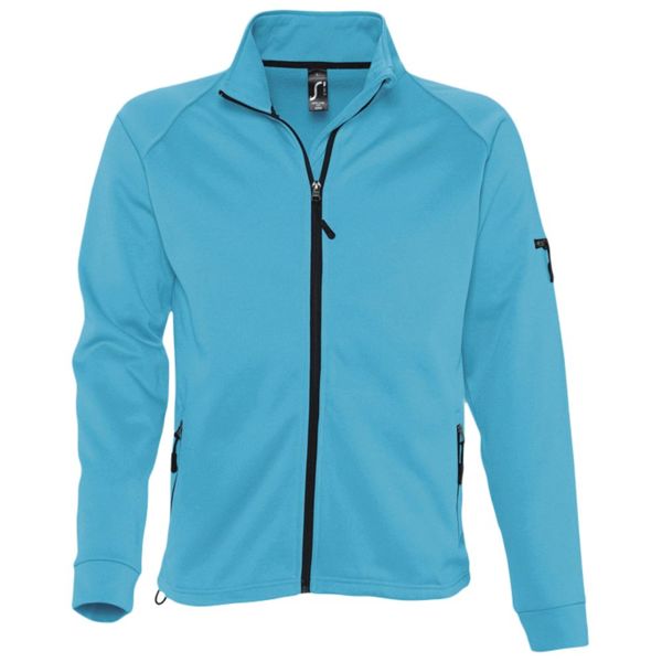 Купить Куртка флисовая мужская New Look Men 250, бирюзовая Куртка флисовая мужская New Look Men 250, бирюзовая