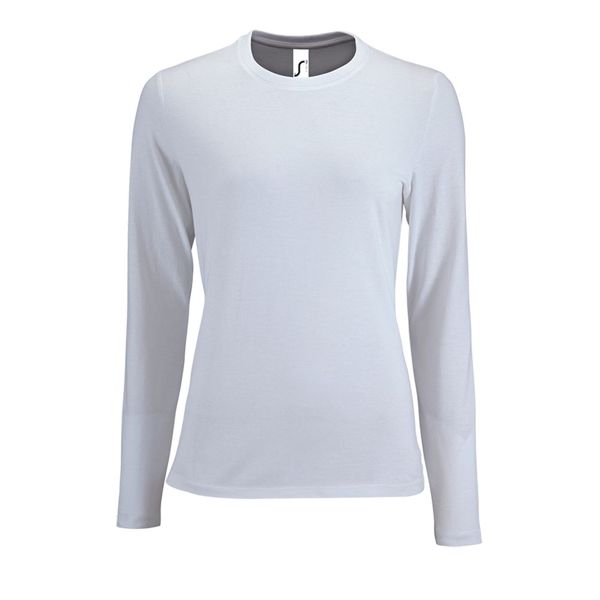 Купить Футболка с длинным рукавом Imperial LSL Women, белая Футболка с длинным рукавом Imperial LSL Women, белая