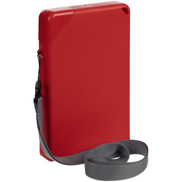 Купить Плоская бутылка для воды Flacon, красная Плоская бутылка для воды Flacon, красная