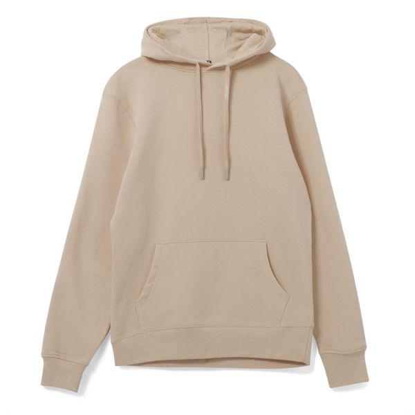 Купить Толстовка с капюшоном унисекс Hoodie, бежевая Толстовка с капюшоном унисекс Hoodie, бежевая