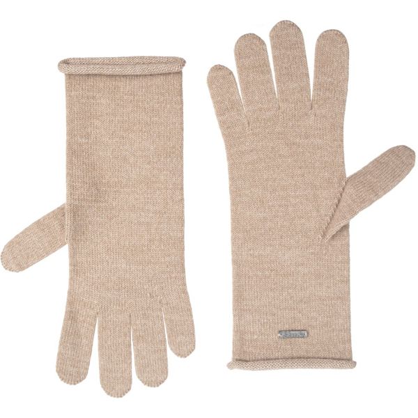 Купить Перчатки Alpine, удлиненные, бежевые Перчатки Alpine, удлиненные, бежевые