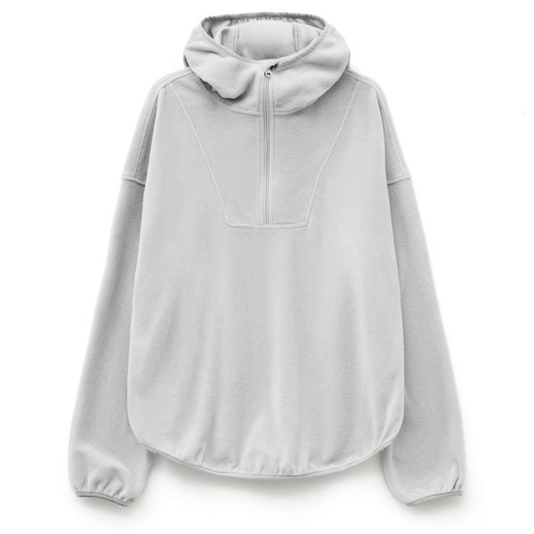 Купить Анорак флисовый унисекс Fliska, светло-серый Анорак флисовый унисекс Fliska, светло-серый